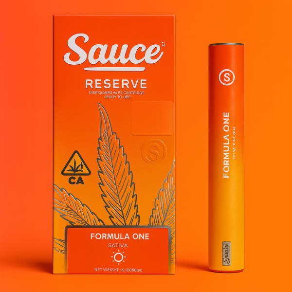 Disposable Cart - Live Resin "Formula One" (Sativa) 1gm