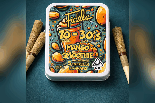 Mango-Smoothie-Smoothie-Infused-Hash-Pre-Rolls-Fidels-kingkong-dispensary-DC.