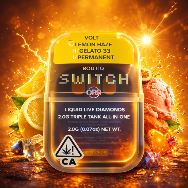Boutiq Switch V5 Lemon Haze Gelato 33 Permanent 2G disposable vape King Kong Dispensary Georgetown Washington DC Arlington VA