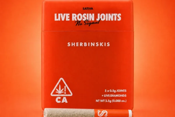 Sherbinskis No Signal joints 5-pack with live rosin